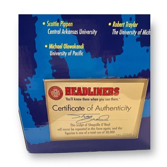 Headliners XL 1999 Shaquille O’Neil LSU Sculpture - Picture 5 of 8